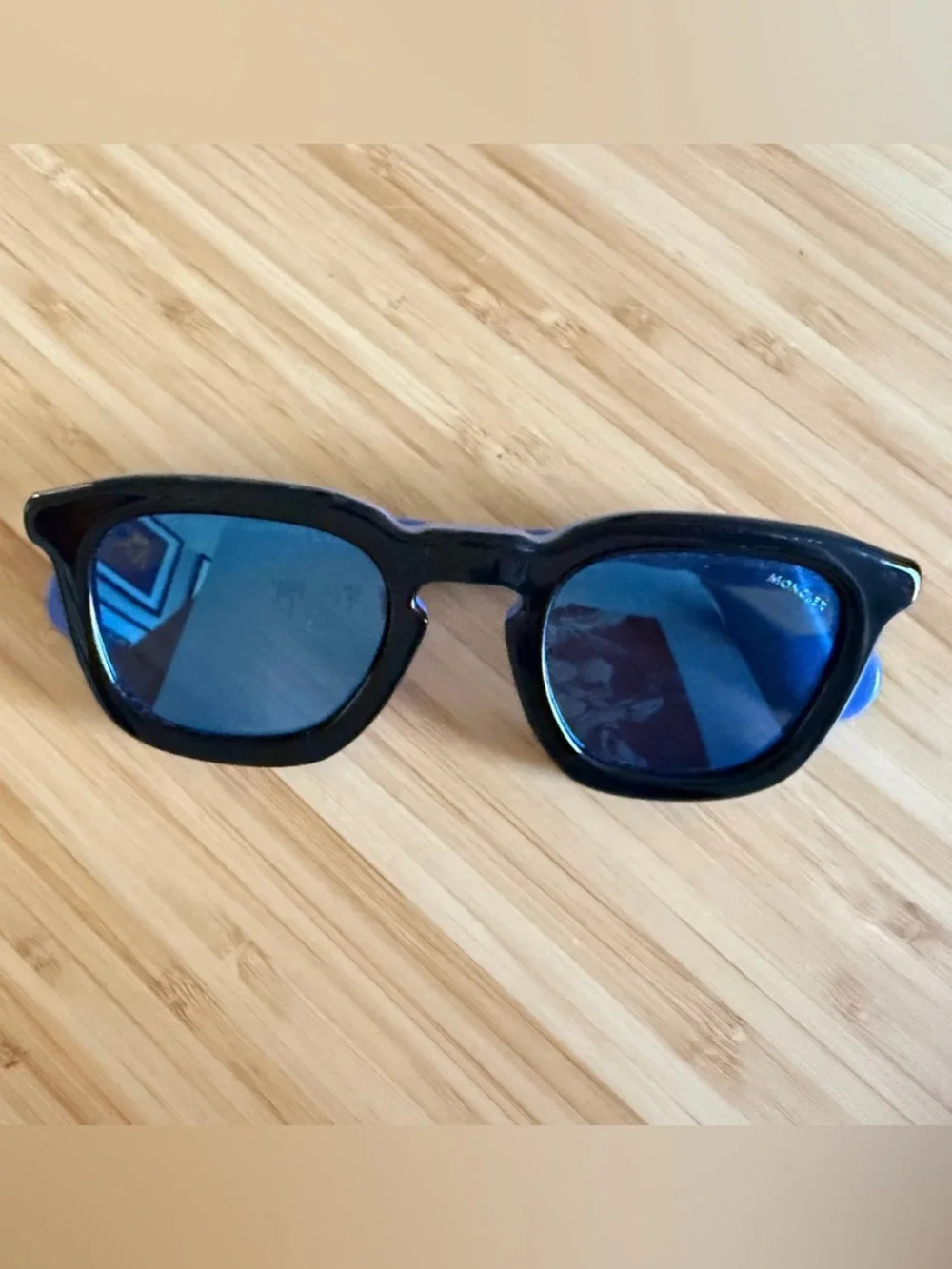 Moncler ML 0006 Navy Frame Sunglasses - Picture 2 of 7